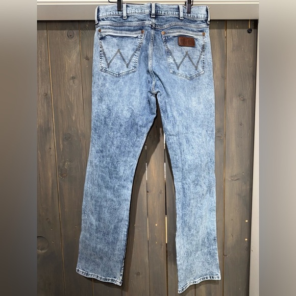MEN'S WRANGLER- Retro Slim Boot cut Jeans 34x34 - Picture 3 of 8